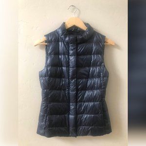 Herno Iconio Puffy Vest, Blue, 40 IT